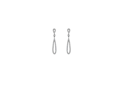 White Gold Plated | Fashion Earrings